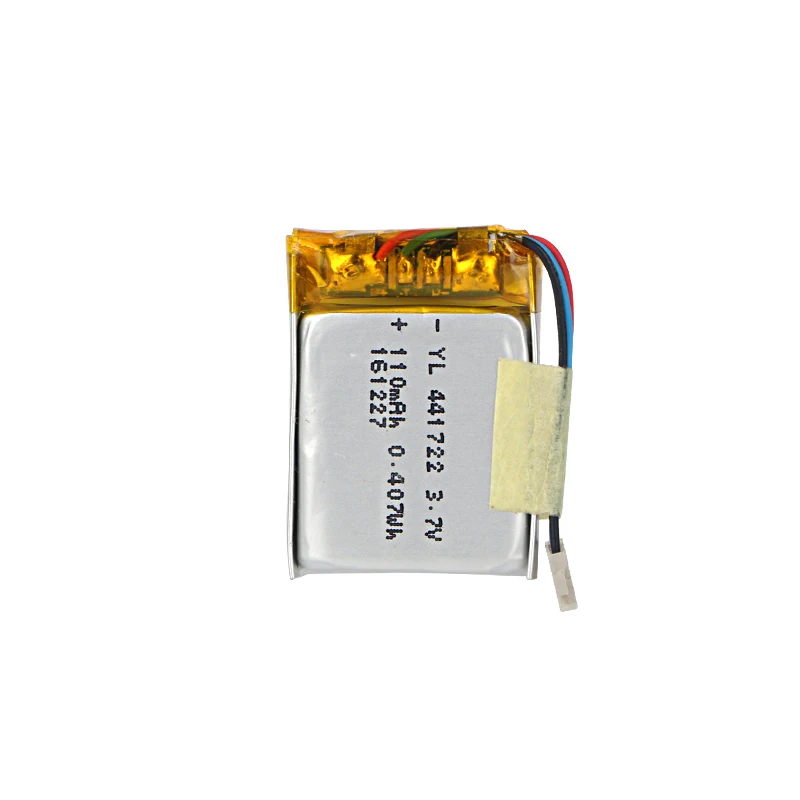 Small Battery Small Capacity 3.7v 110mah Li-ion Lithium Polymer Battery ...