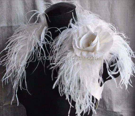 Girls Party Dresses Ostrich Feather 