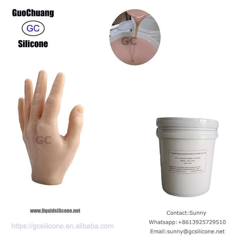 Rtv2 Platinum Silicone Rubber for Orthotics Prosthetic Foot