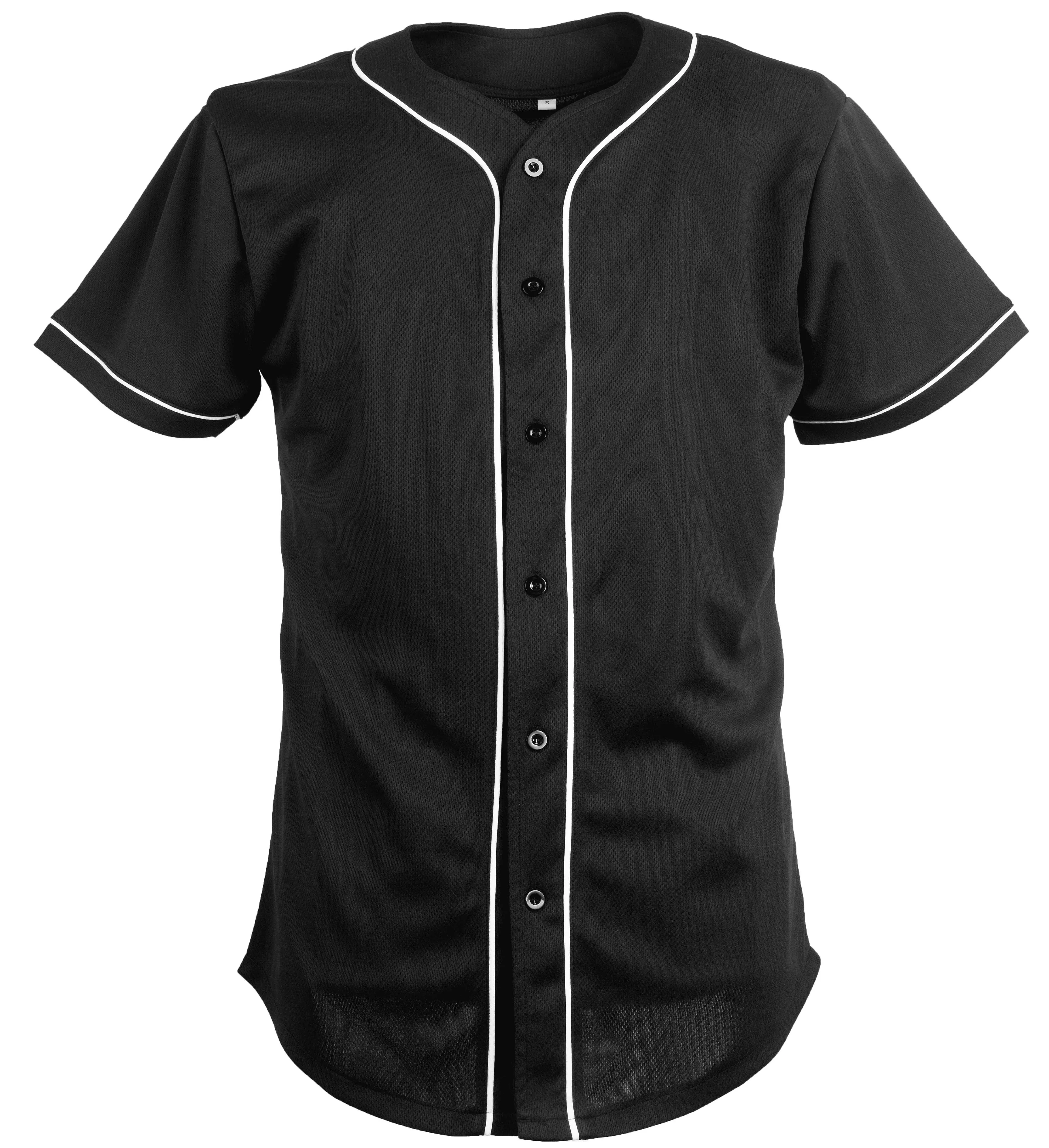 Wholesale 100% polyester baseball jersey Custom Sublimation Digital  Printing Blank Baseball Jersey sublimated baseball jersey From m.