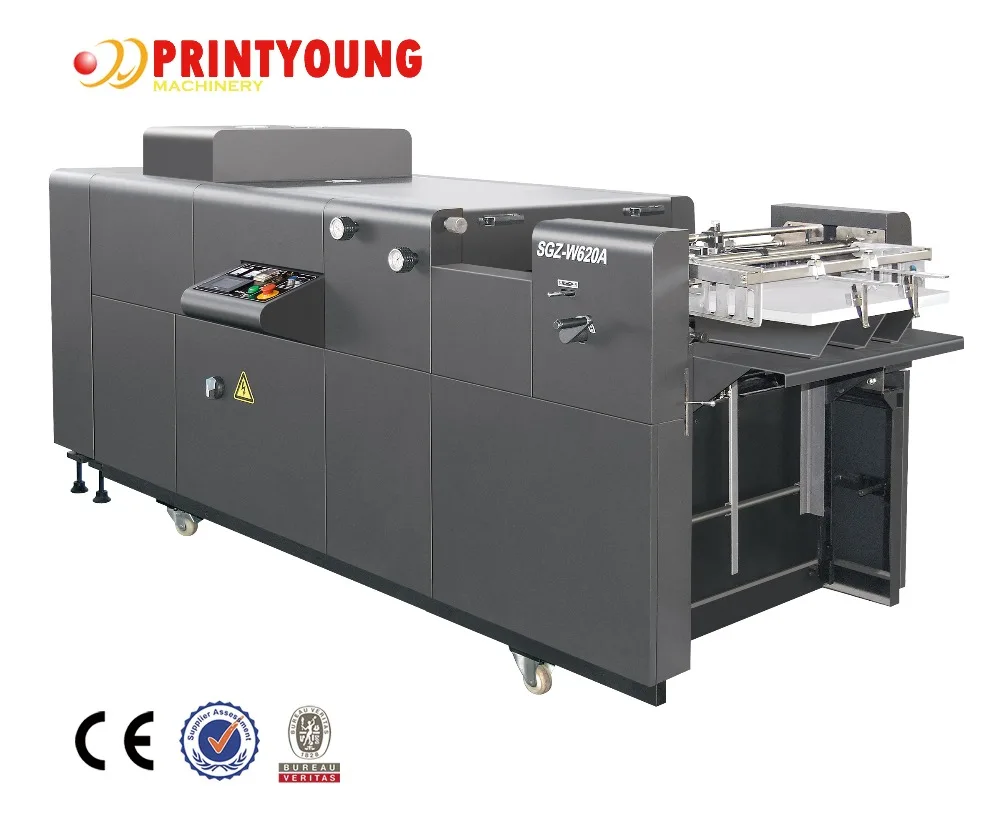 SGZ-UI620W-A Промышленный Автоматический микро-машина для нанесения uv-лака машина бумажной электрический горячий продукт 2019 при условии типографии 1200