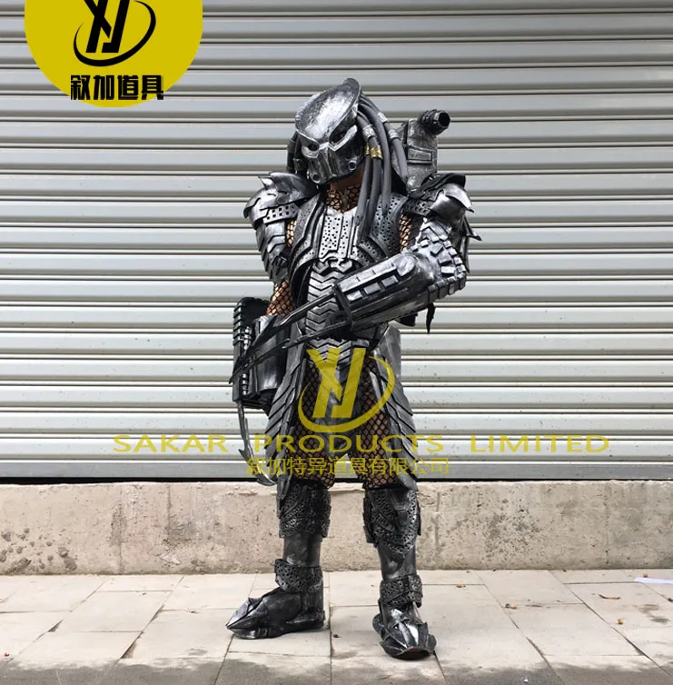 Full Color LED Robot Suit Laser Predator Costume Chest Screen Stage Dancer  Iron Soldier Wearing Cosplay Suit for Nightclub - AliExpress