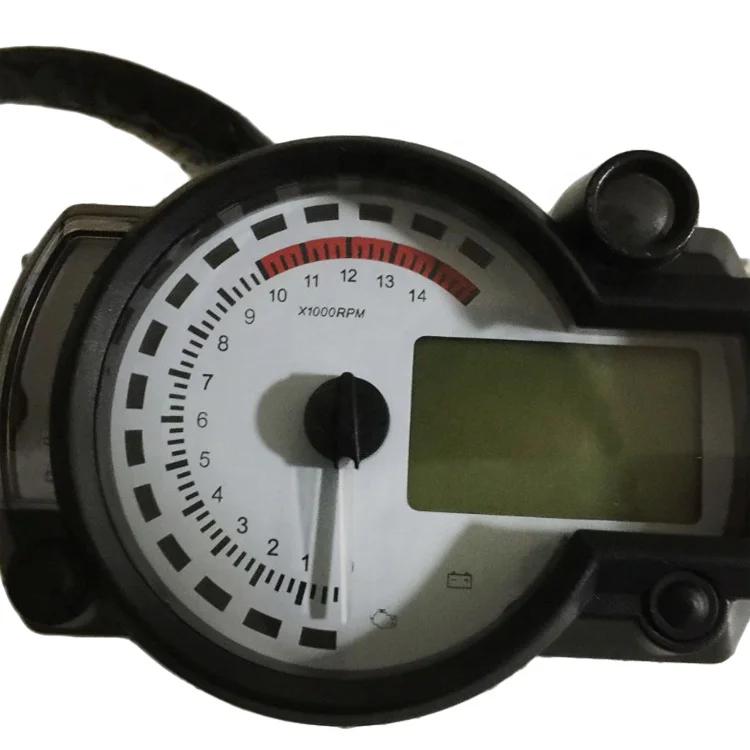 Adjustable LCD 18000RPM 299KMH Display Speedometer Digital Koso