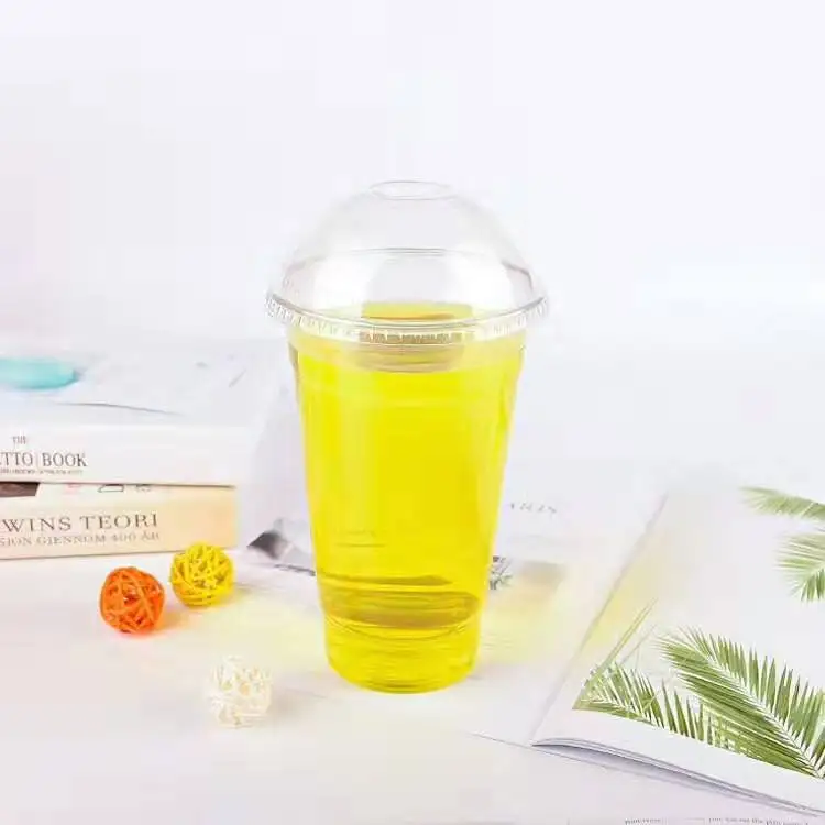 Заводская цена, пищевые и пищевые пластиковые, пластиковые питомцы, прозрачные пластиковые чашки для холодного напитка