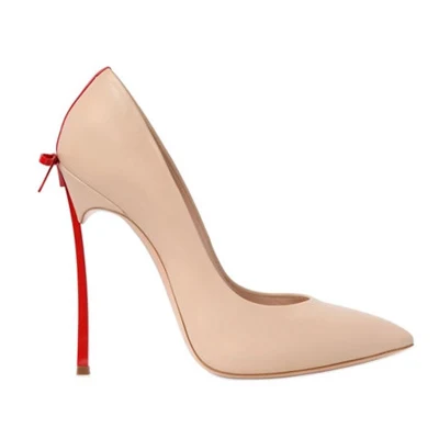 
 Женские туфли на высоком металлическом каблуке  