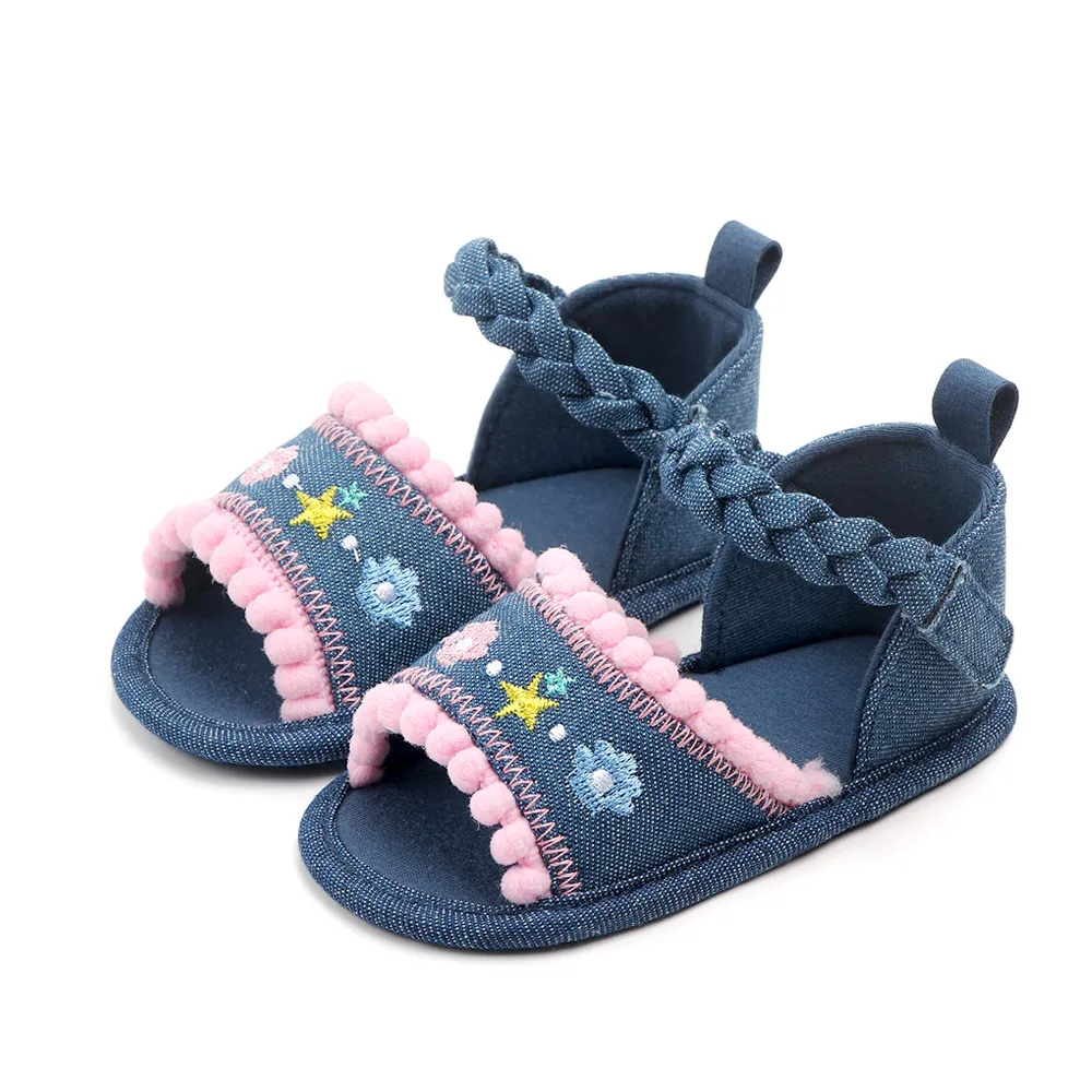 denim shoes for baby girl