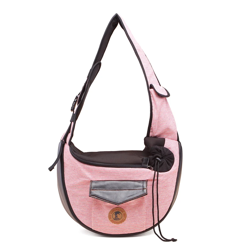 POPETPOP Pink Crossbody Outdoor Dog Cage Dog Carrier Pet Shoulder Bag Cat  Shoulder Bag Messenger Bag Shoulder Bags Out Bag Pink Portable Pet Sling  Bag