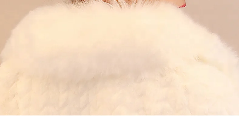 Cappa Principessa In Pelle Sintetica Per Bambine - Bianco Avorio Per Feste E Inverno - Foto 7