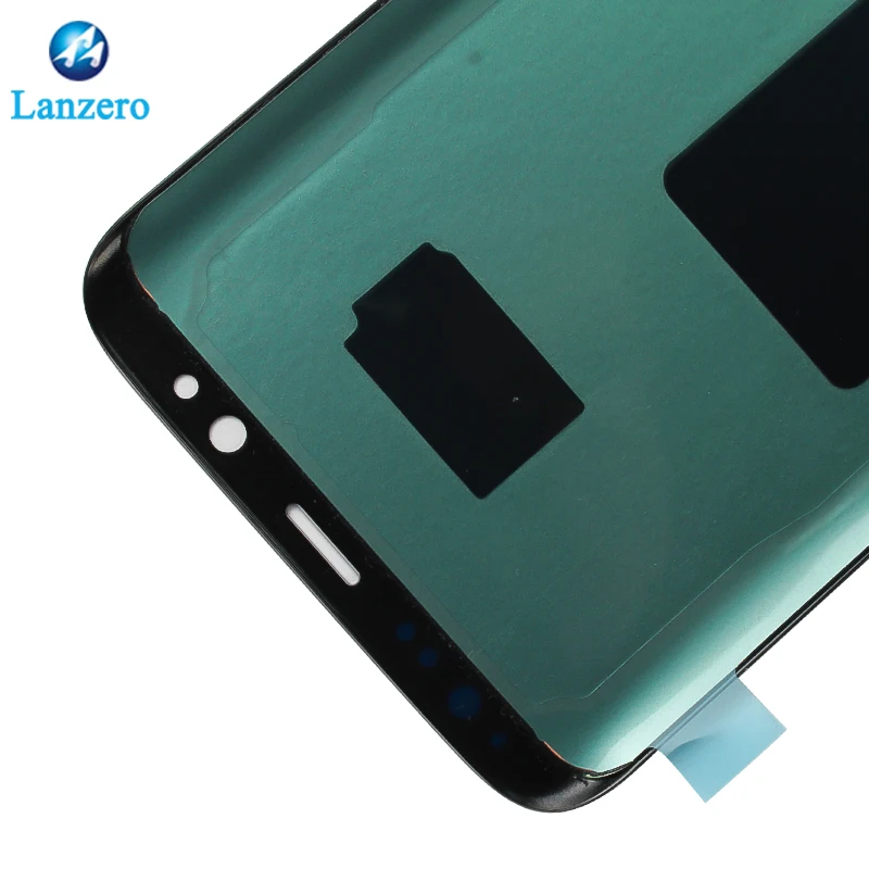 2020 черный, золотой для Samsung Galaxy S8 G950F, ЖК-дисплей, сенсорный экран, рамка, OEM, Восстановленный