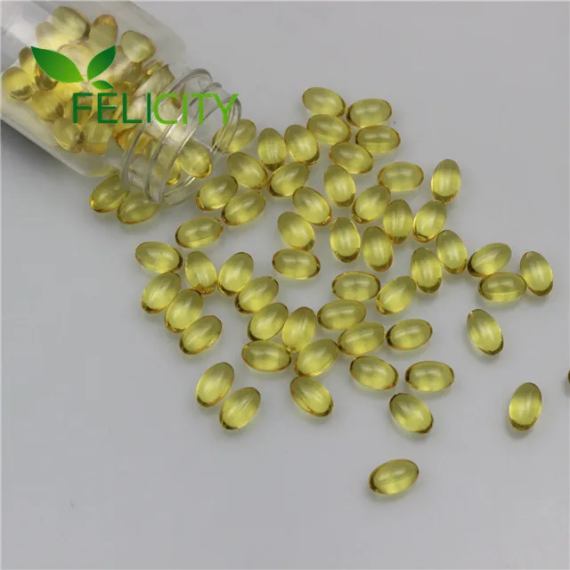 Privet Label Halal Certificated Cod liver oil vitamin a capsule vitamin d capsule