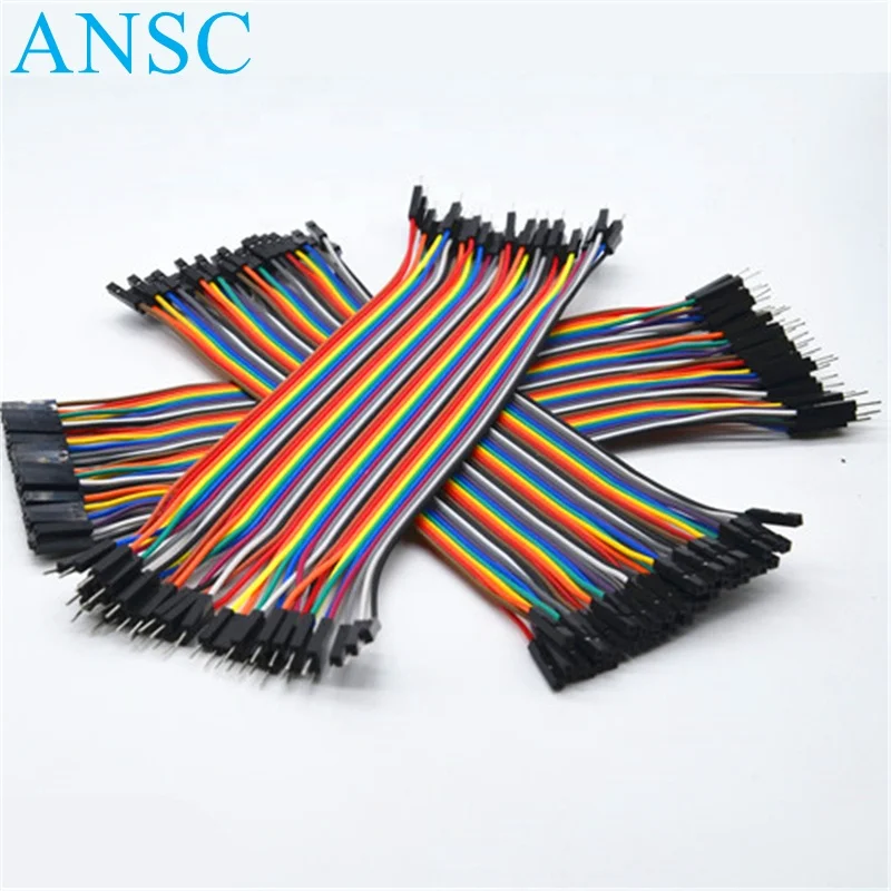 Dupont Line 10 см, 20 см, 30 см, 40 см, 50 см, «штырь-штырь», «гнездо-штырь» и «гнездо-гнездо», перемычка, кабель Dupont