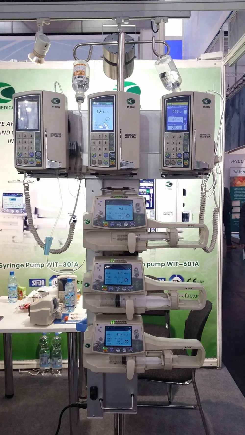 
Factory Store - Volume Infusion Pump, with Heater and Drug Lab, European Standard, TUV CE & ISO13485, RoHS 
