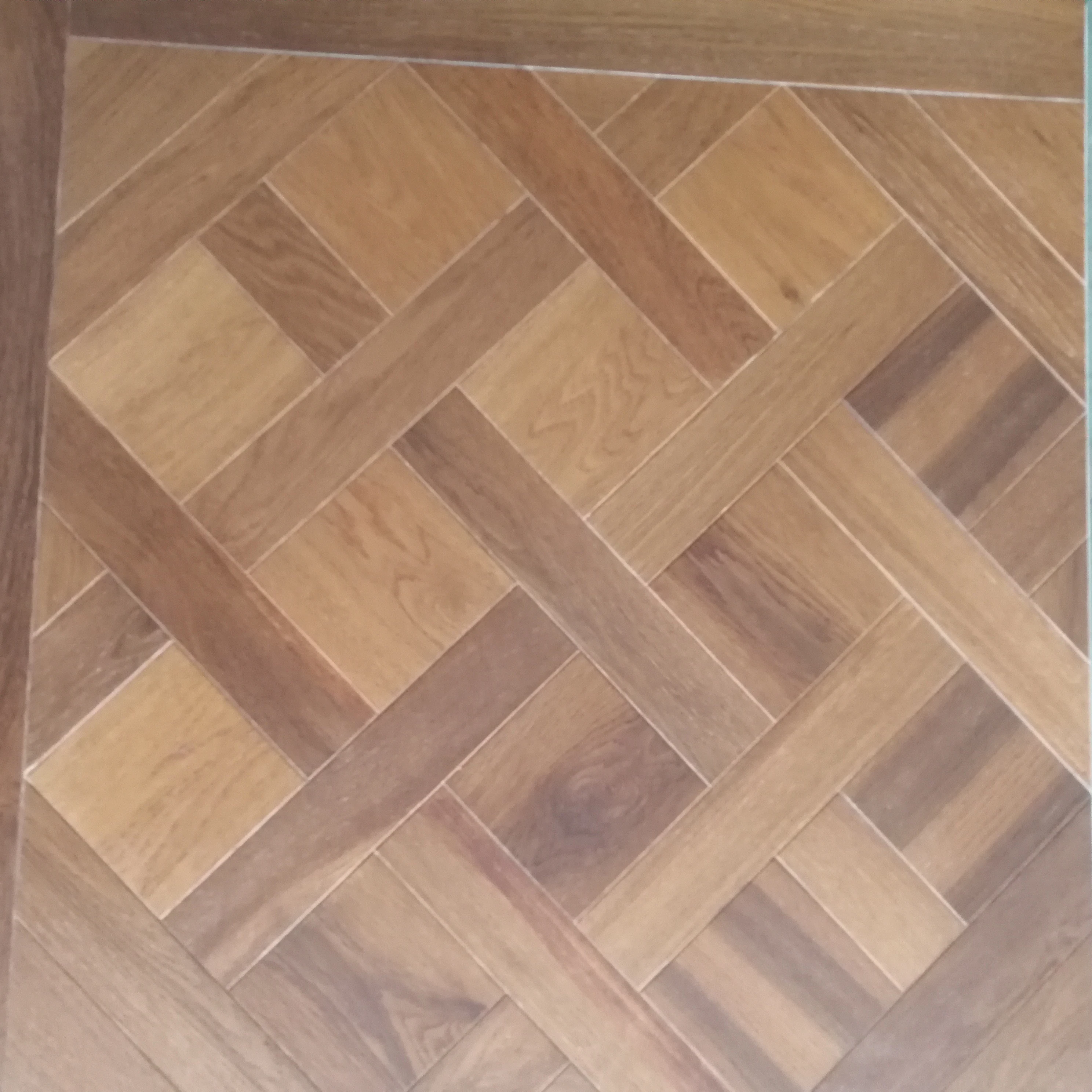 2019 Reclaimed Wood Versailles Engineered Parquet Flooring