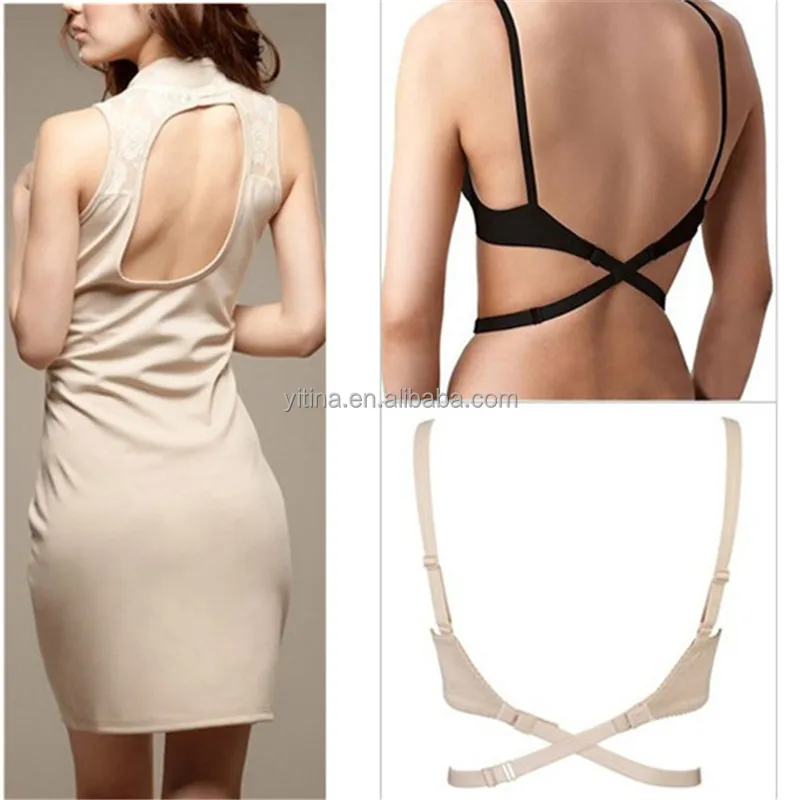 low back backless bra strap adapter