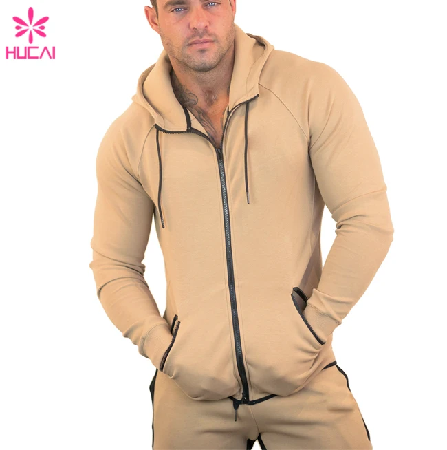 Chaqueta De Entrenamiento De Licra De Algodón Para Hombre,Alta Calidad,Con  Cremallera,Con Bolsillo - Buy Chaqueta Con Bolsillo,Hombres Sudaderas Con  Capucha Product on Alibaba.com