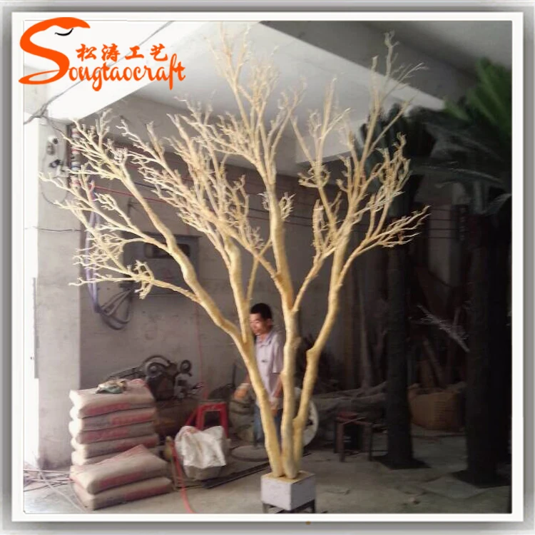 Customized Size Plastic Dry Tree Branch Artificial Dry Tree Without Leaves for Decoration