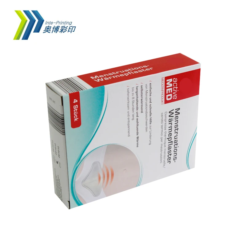 Customized Medicine Box New Design Paper Packaging Box
