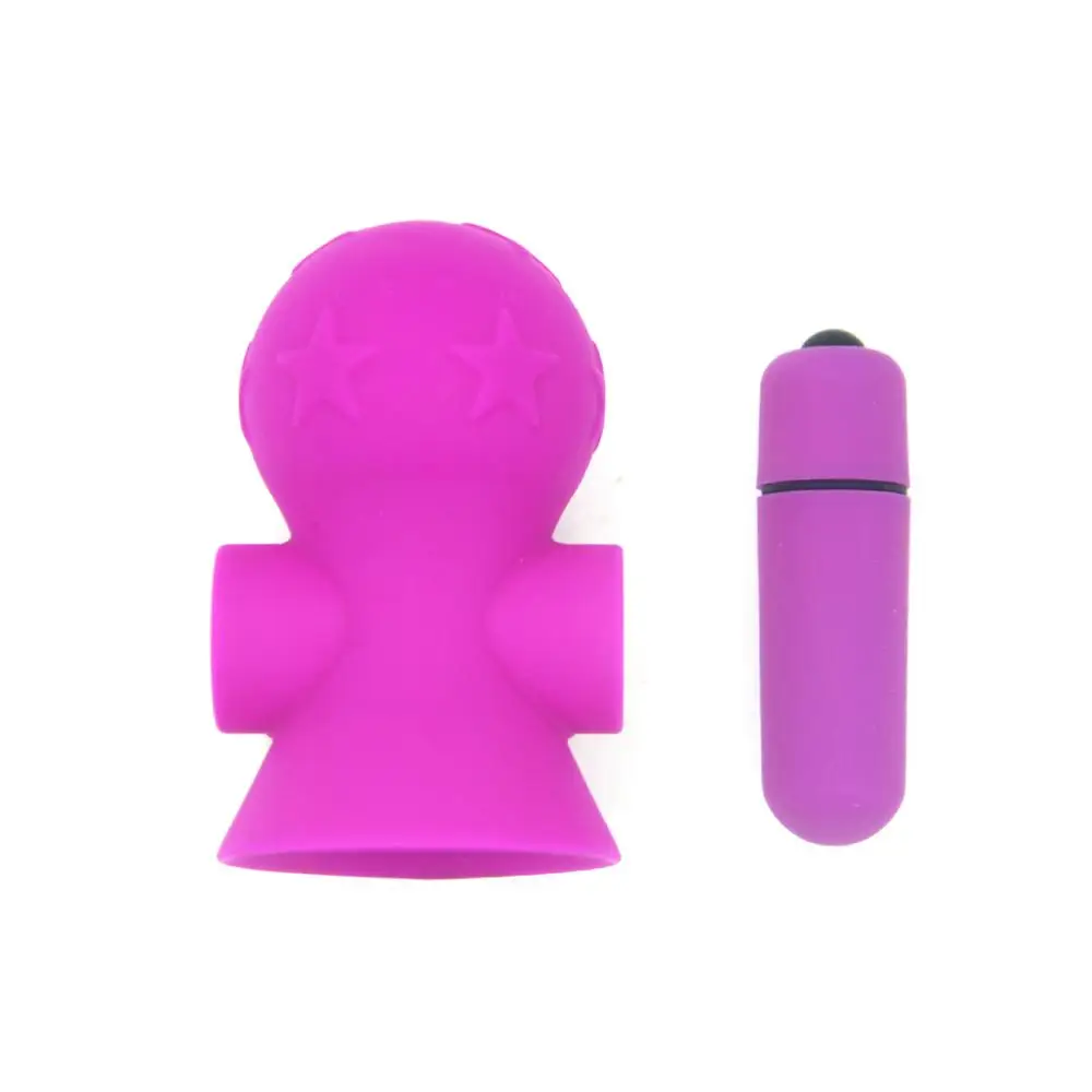 Women-Electric Breast Enlarger Bullet Vibrator Nipple Massager Sucker  Stimulator