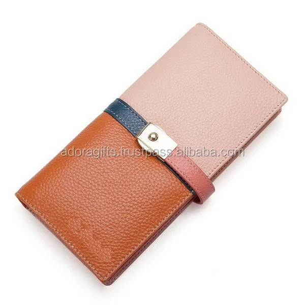 Hot Lady Fashion Women's Short Handbag Clutch Leather Wallet Button