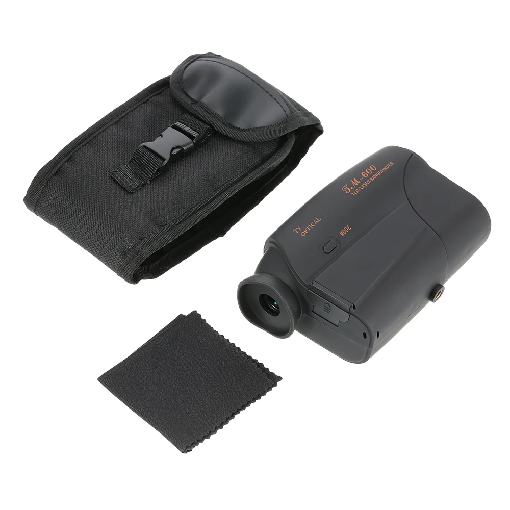 600 м 7X лазерный дальномер, монокулярный телескоп, дальномер, измеритель скорости, тестер для охоты, гольфа, камуфляжный дальномер