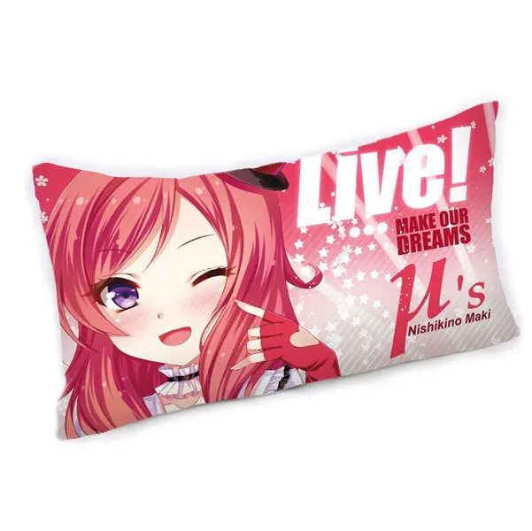 Новый Nishikino маки - любовь живая аниме Dakimakura прямоугольник чехол RPC39