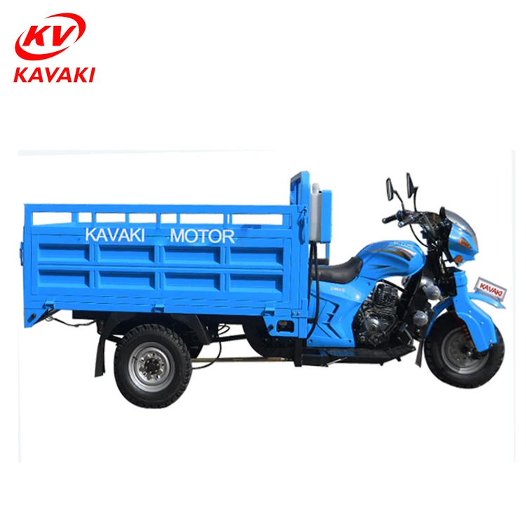 2018 Strong Power Gas Three Wheel Motorcycles Cargo Bike with High Quality Tricycle in Guangzhou Factory Made in China