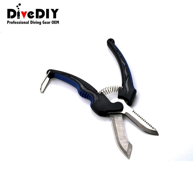 Высококачественные ножницы из нержавеющей стали для подводного плавания, нож для подводного плавания