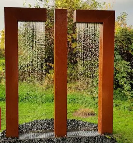 Chinese Garden Decor Large Outdoor Decor Water Fountain Drawing