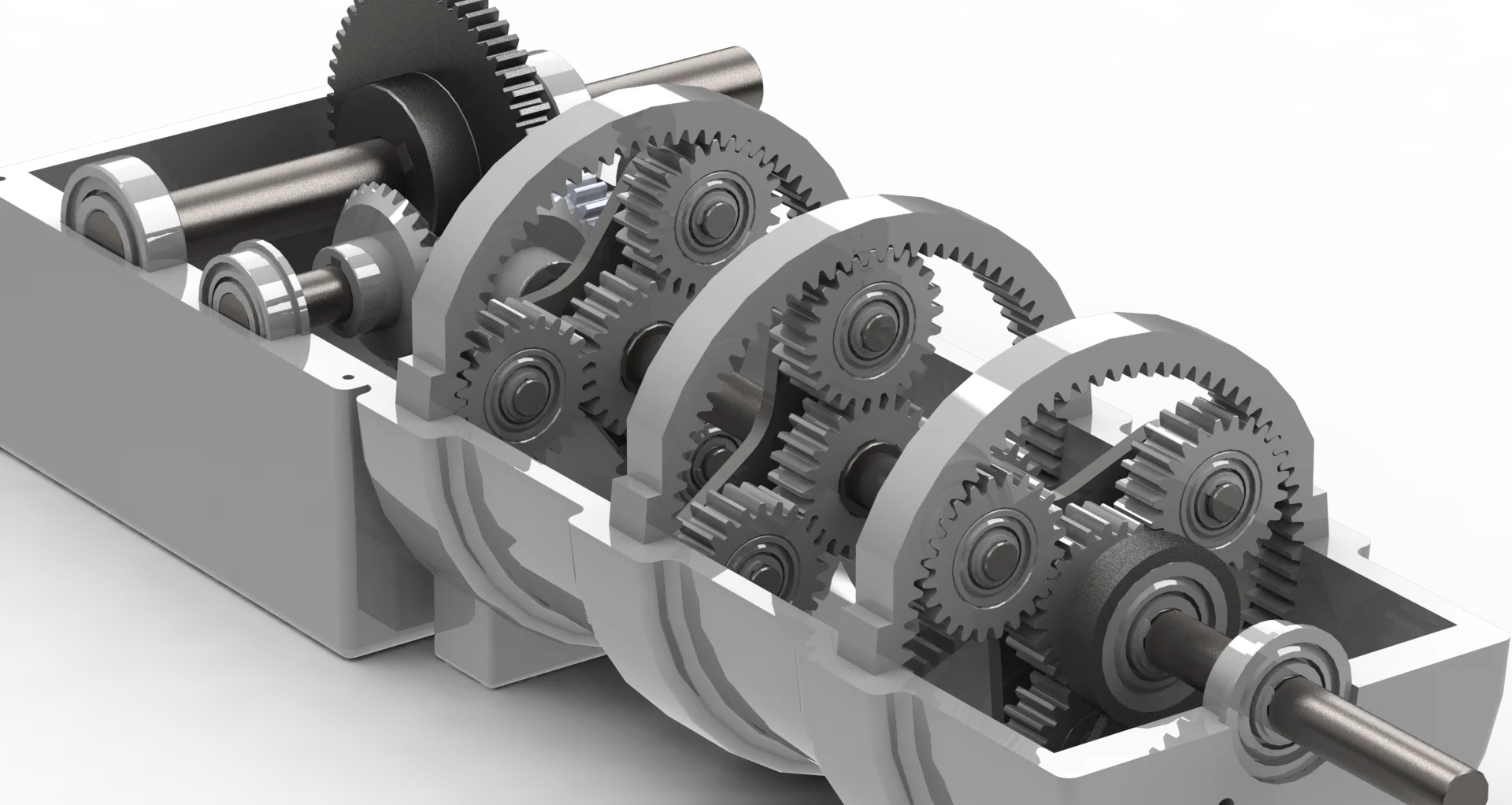 High Output Speed up Gearbox for Wind Turbine Generator