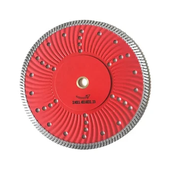 HZTOOLS 180mm High Profit Margin Products of Turbo Wave Diamond Saw Blade Ti-coated