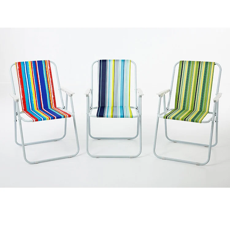 Niceway высококачественный подлокотник прочный многоцветный складной стул для кемпинга с