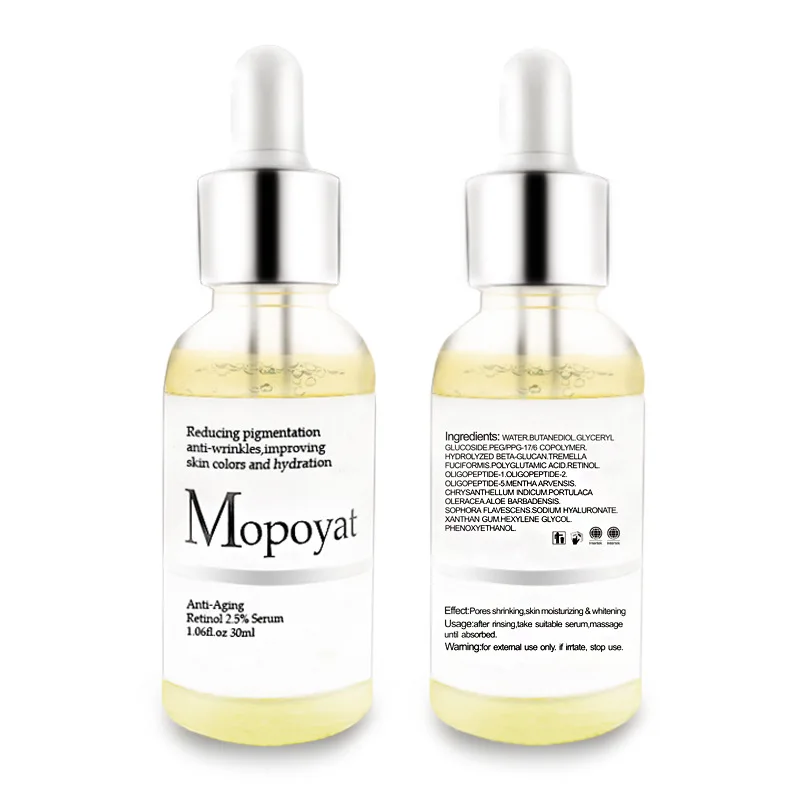 polyglutamic acid and retinol