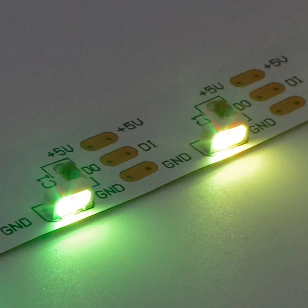 Intelligent Ws2812b Ic Inside Strip Ws2812 Side Emitting Led Smd4020 Rgb 5m Length