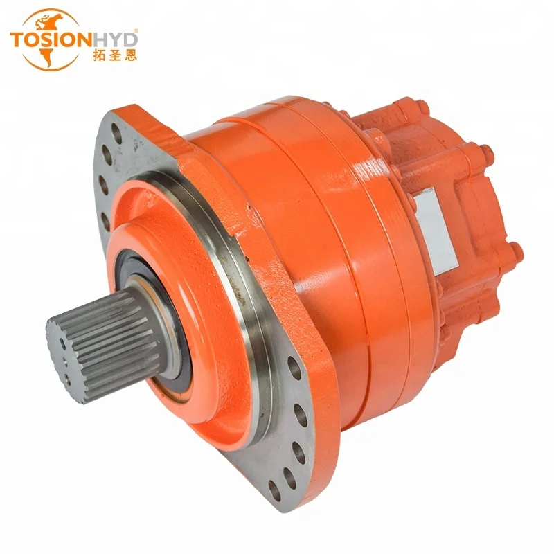 TOSION Brand Poclain Machine MS50 MS 50 Radial Piston Hydraulic Wheel Motor for Sale With Best Price