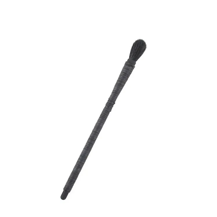 Горячая Распродажа, недорогая щетка премиум-класса с животными, 3 шт., кисть для пудры ручной работы из ротанга, экологически чистая Кисть для макияжа, высокое качество 2021