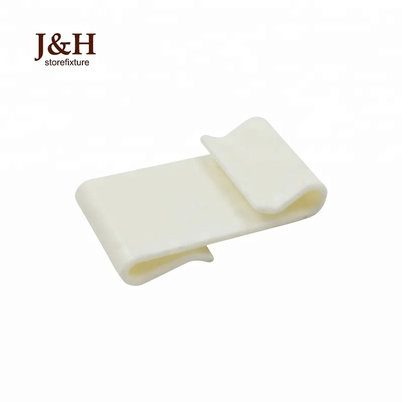 Holding Corrugated Sidekicks, Connect POP Cardboard Hanging Display White Corrugated Shelf Support Plastic Power Panel Wing Clip