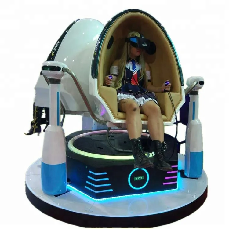 Guangdong производитель 9d яйцо кресло 3 места 360 градусов виртуальной реальности игровой симулятор