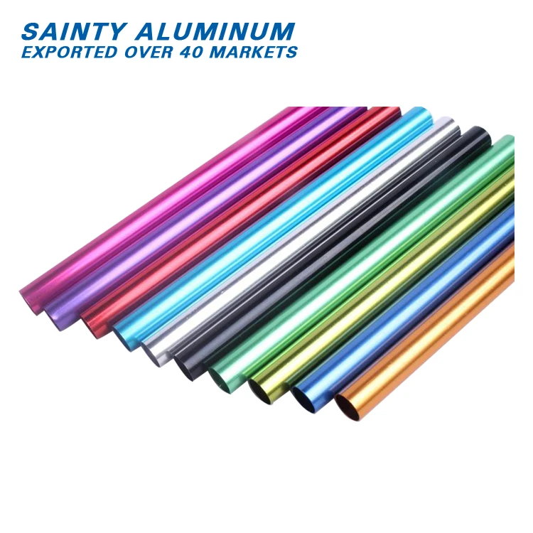 Анодированная Серебристая и черная трубка для изгиба алюминиевой трубки/трубы