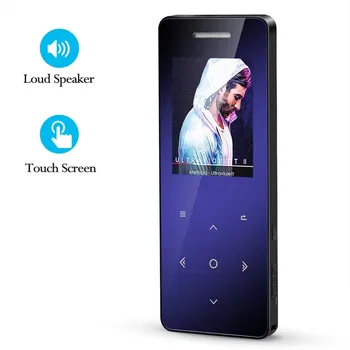 New Portable Touch Button Digital MP3 Player Lossless 8GB MP4 Music Player with FM Radio