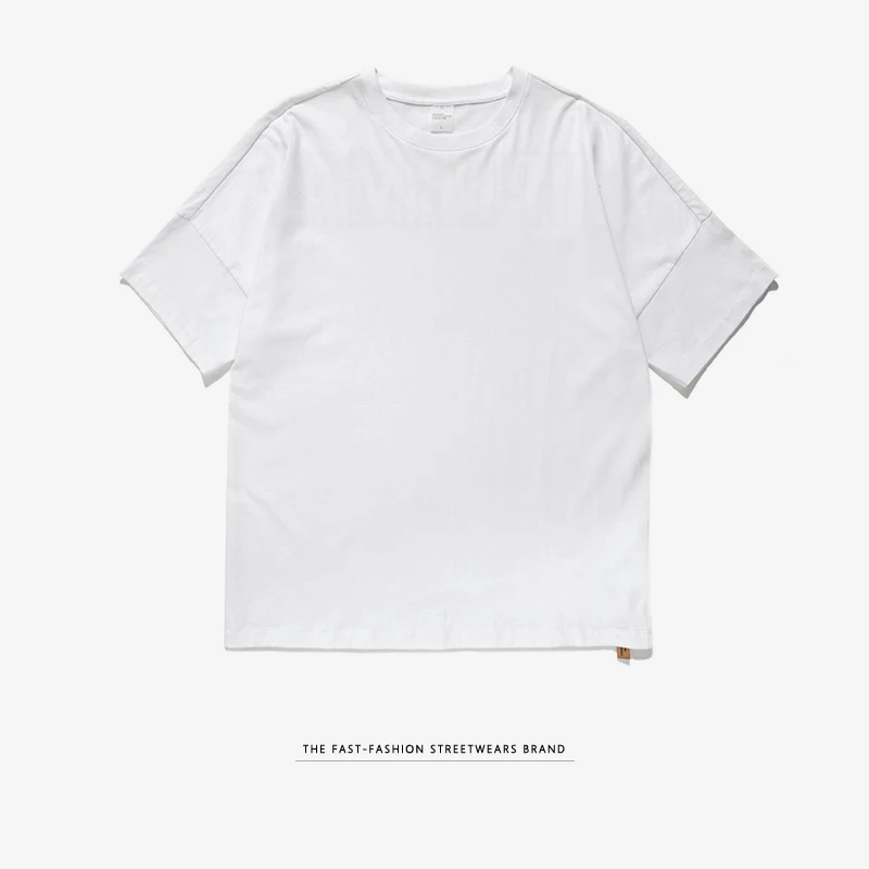 2019 OEM ODM Custom Oversize Drop Shoulder T Shirt Men with Superman Printing