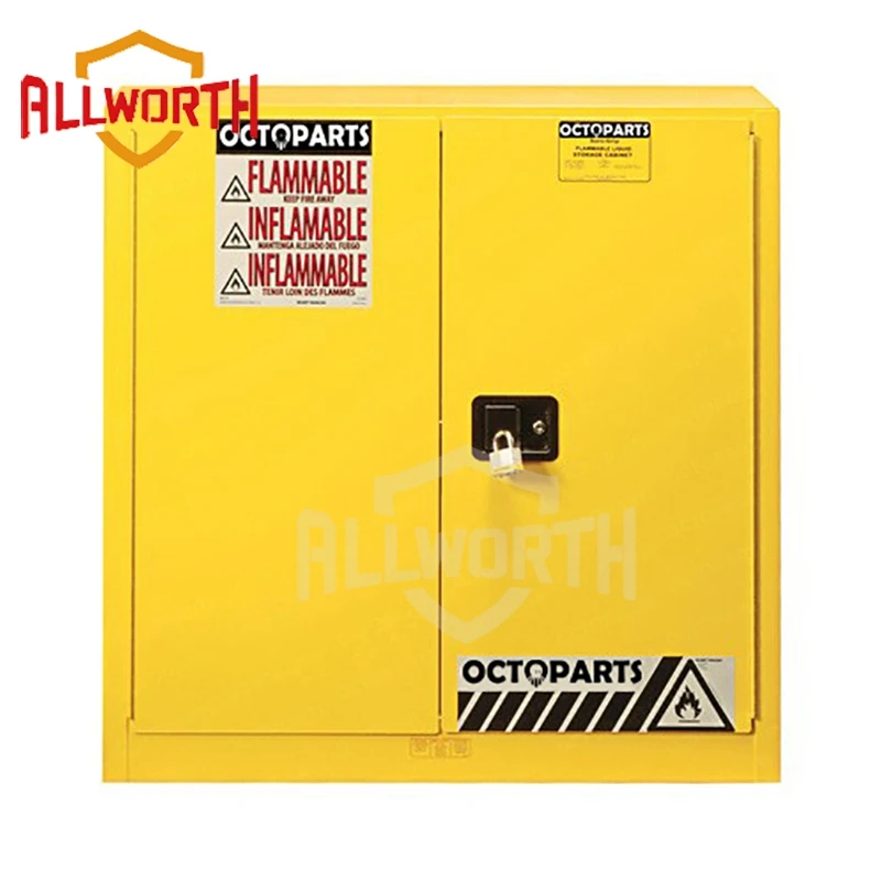 
 Желтые стальные промышленные легковоспламеняющиеся небольшие шкафы безопасности/шкафчик безопасности  