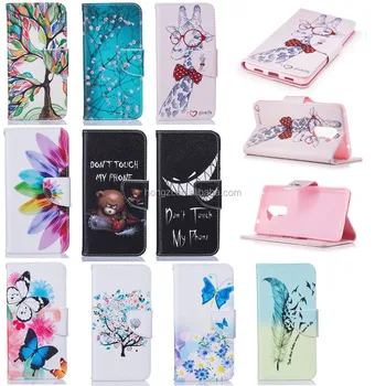 For Huawei honor 6x Fashion Colorful Magnetic Flip Wallet PU Leather Painted phone Case For Huawei honor 6X Case Cover with Card