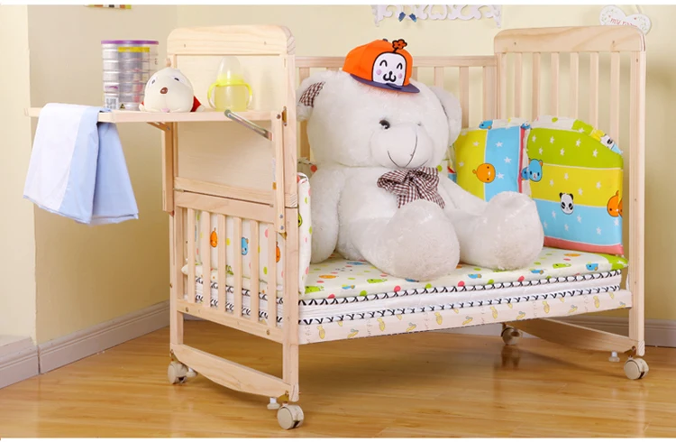 
Многофункциональная сращивающаяся кровать, детская односпальная кровать, современная деревянная детская кровать 