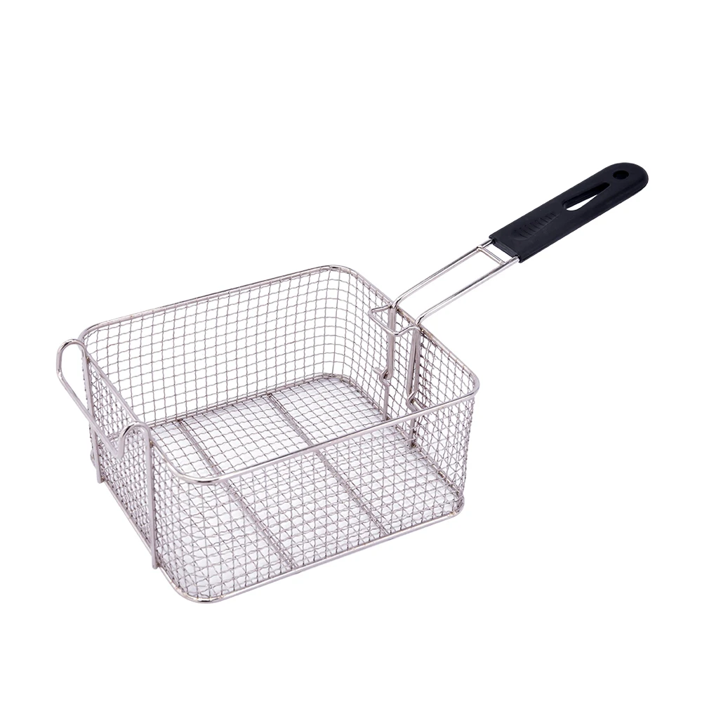 Electric Stainless Steel Deep Fryer Large Countertop French Fries Use for Restaurant Home Kitchen
