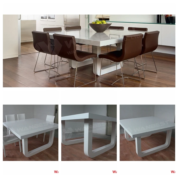 High square dining table for online 8