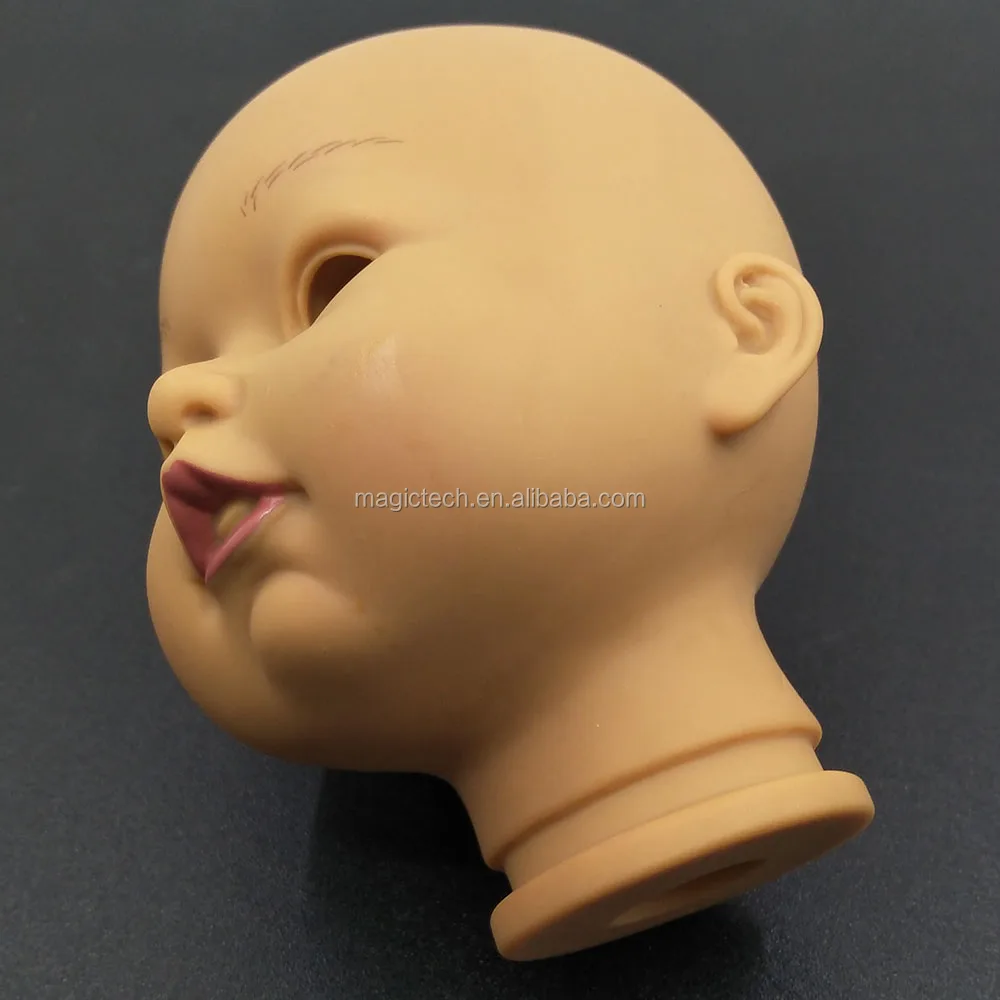 3d Custom Plastic Doll Heads,Vinyl Doll 