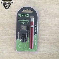 Заводская оптовая продажа 510 резьба 350 мАч контроль напряжения батарея vertex cbd vape pen kit
