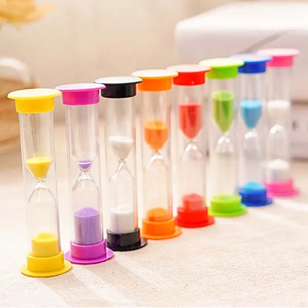 Пластиковые песочные часы reloj arena 1 минута набор песочных часов для