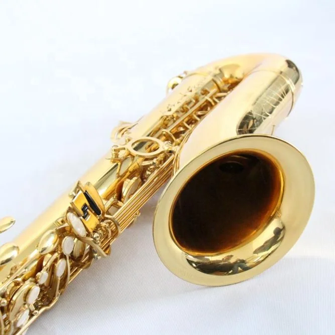 Student Bb Tenor Saxophone Popular Musical Instrument for Beginners and Enthusiasts