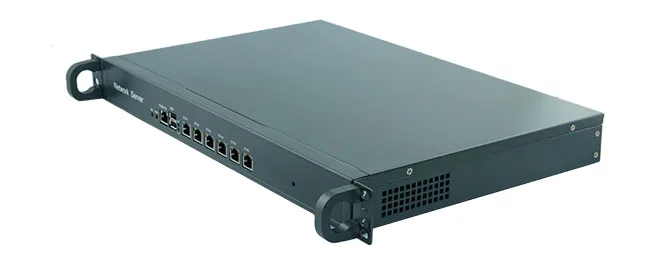 Вентилятор/безвентиляторный охлаждения структура AI шасси сплава 1 И 6 LAN Rackmount Firewall Router network server
